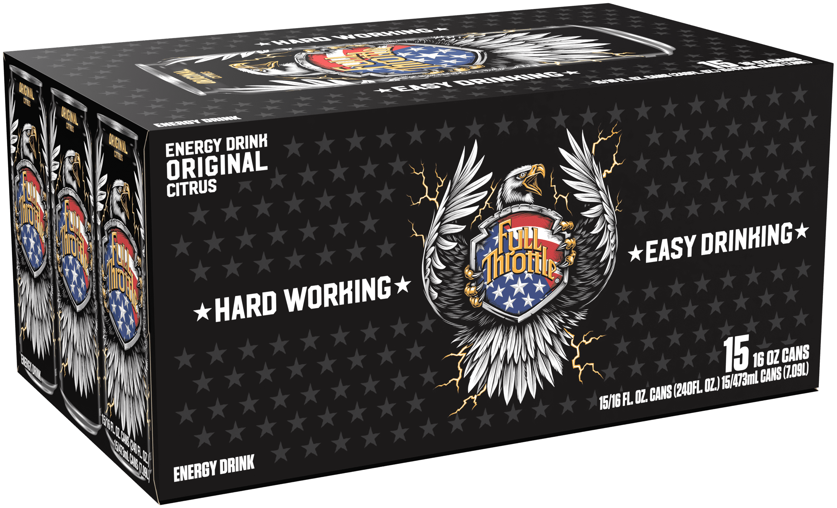 Full Throttle Citrus 15 Pack - 16 Fl Oz