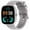 Gray, variant on Watch Smart Sports Watch HD Smart Bracelet Advanced Bluetooth Calling And Extra Long Battery Life Customised Dials With Multiple Patterns