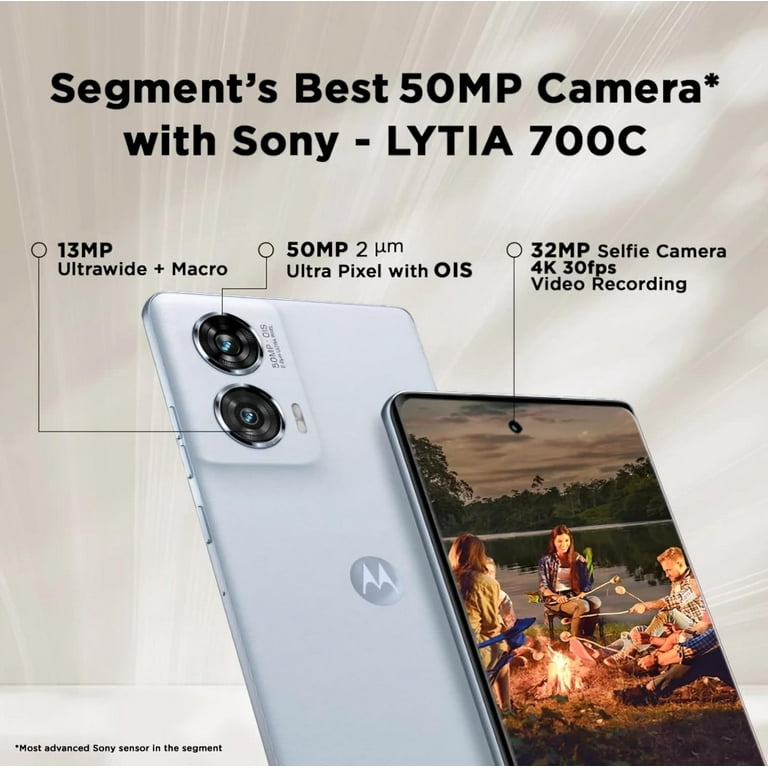 Motorola Edge 50 Fusion 2024 (256GB+8GB) GSM 5G Smartphone, 6.7