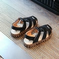 thumbnail image 4 of WMTBSRSW 15M-8Y Toddler Little Kid Boys Girls Summer Shoes Lightweight Soft Sole Closed-Toe Non-Slip Outdoor Athletic Sandals, 4 of 4