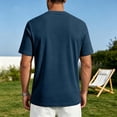 thumbnail image 7 of HAJWOH Men's Short Sleeve Shirts Oversized Cotton Vintage Washed T-Shirt Palm Tree Graphic Tees Summer Casual Tops, 7 of 7