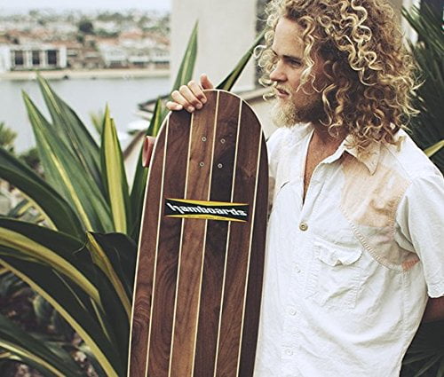 Hamboards Logger Handcrafted Longboard Surf Skateboard Super Carvy