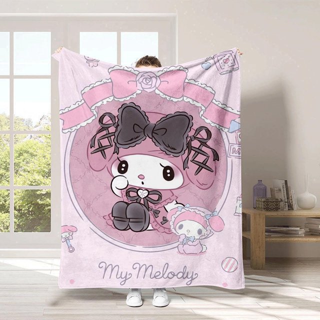 3D Printing, Cartoon Soft Double Flannel Blanket, Super Soft Blanket, Suitable For Living Room, Sofa