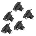 thumbnail image 4 of Sonew 5Pcs 3pin XLR Waterproof Female Chassis Panel Plug Audio Socket for Power Microphone Connector, XLR Socket, 4 of 9