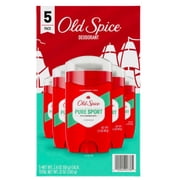 Old Spice Pure Sport High Endurance Deodorant, 2.4 oz, 5-count