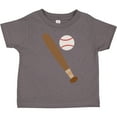 thumbnail image 3 of Inktastic Baseball Bat and Ball Boys or Girls Toddler T-Shirt, 3 of 5