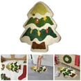 thumbnail image 1 of Christmas Tree Shape Floormat Non- Holiday for Home Kitchen Bedroom Living Room Entryway, 1 of 6