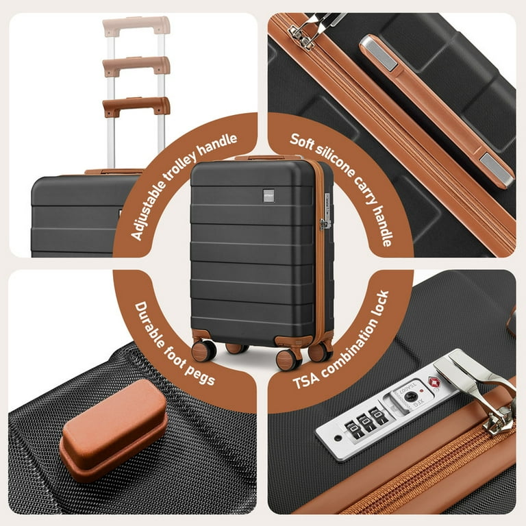 Free Shipping! Joyway 3-Piece Carry-On Luggage Set 20 Inch