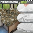 thumbnail image 6 of Uorisanigo RV Dinette Cushions Covers Sofa Seat Slipcovers Stretchable Polynesian Turtle Camper Cushions Cover Furniture Protector for Camper Car Seat 1 Backrest & 1 Bench Covers, 6 of 7