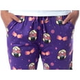 thumbnail image 3 of Harry Potter Womens' Luna Lovegood Chibi All-Over Print Lounge Pajama Pants Sleepwear Loungewear, 3 of 6