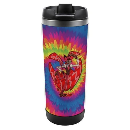 

Cartoon Hazbin Hotel 14 Fl Oz Stainless Steel Vacuum Insulated Double Wall Tumbler Coffee Travel Mug/Cup Portable Mugs Plastic Shaker Bottle Direct Drinking Cup