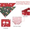 thumbnail image 2 of 2 Pieces Christmas Dog Bandanas, Dog Scarf, Christmas Dog Bandanas, Dog Scarf for Pets Christmas Decorations, Suitable for Christmas Gifts for Cats and Dogs, 2 of 5