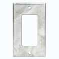 thumbnail image 5 of Metal Light Switch Plate Outlet Cover (Image of Marble Gray MAR032), 5 of 13