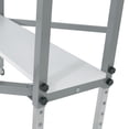thumbnail image 4 of Sew Ready Hobby/Craft/Sewing/Fabric Cutting/ Multipurpose Table Height Adjustable with 60" x 36" Folding Top, Storage Shelf and Drawers, 4 of 17