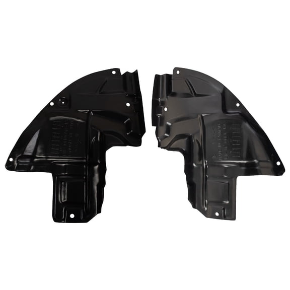 TRQ Inner Fender Liner Set Fits 2010-2015 Mazda CX-9 MA1250114 MA1251114