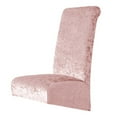 thumbnail image 1 of Chair Protective Cover Highly Elastic Solid Color Wear Resistant Lint Free Non-Slip Decorative Polyester Thickened Elastic Dining Table Chair Cover for Dining Room, 1 of 8