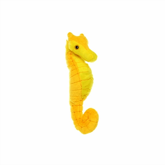 Mighty Jr Ocean Seahorse Plush and Durable Dog Toy
