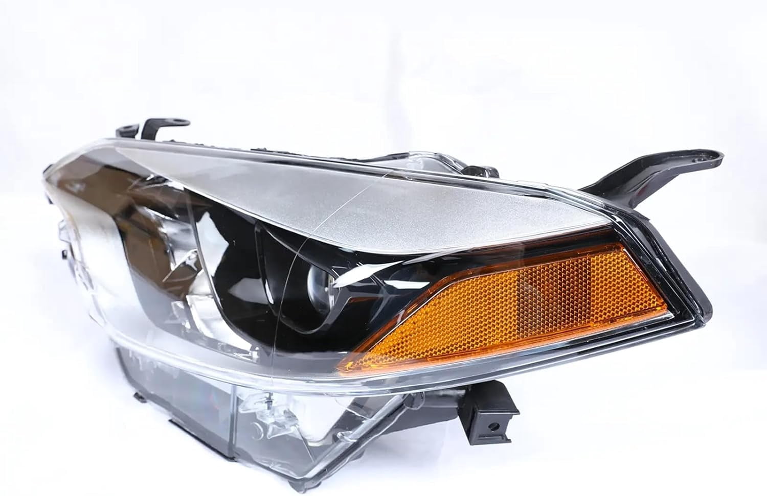 HOUGEET Headlights Assembly Fit for 2014 2015 2016 Toyota Corolla Base/CE/C/LE Eco/LE/L/S Plus/S/Special Edition Sedan 4-Door Headlamps Clear Lens (Driver Side)
