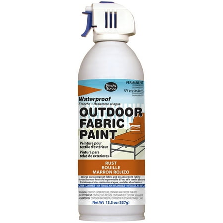 Outdoor Spray Fabric Paint 13.3oz-Rust