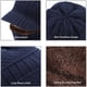 thumbnail image 4 of Gorro pasamontañas de punto de invierno Sinhoon, cálido, para ciclismo, esquí, talla universal, 4 of 7