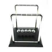 THY COLLECTIBLES Newtons Cradle Balance Balls 5 1/2 inch Desk Top Decoration Kinetic Motion Toy For Home And Office (Large 7.25")