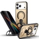 thumbnail image 1 of For iPhone 17 Pro Max Magnetic Case TPU + PC Shockproof Phone Cover with Dual Hole Kickstand -, 1 of 5