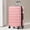 Pink, variant on AMZFUN 20 Inches Carry On Luggage, Lightweight ABS+PC Hard Case Suitcase With 360° Rotating Silent Wheel, With TSA Lock, Airline Approved Luggage, Pink
