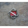 thumbnail image 4 of Dolphin Pin, Sea Life Pin, Scuba Diver Pins, High Quality Divers Pewter Pin, 4 of 7