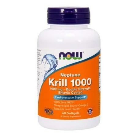 Now Foods Neptune Krill Oil 60 ct (Pack of 2)