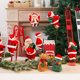 thumbnail image 2 of Papá Noel que puede trepar a los árboles suministros de decoración navideña dornos de navidad decoración navideña de santa, 2 of 4