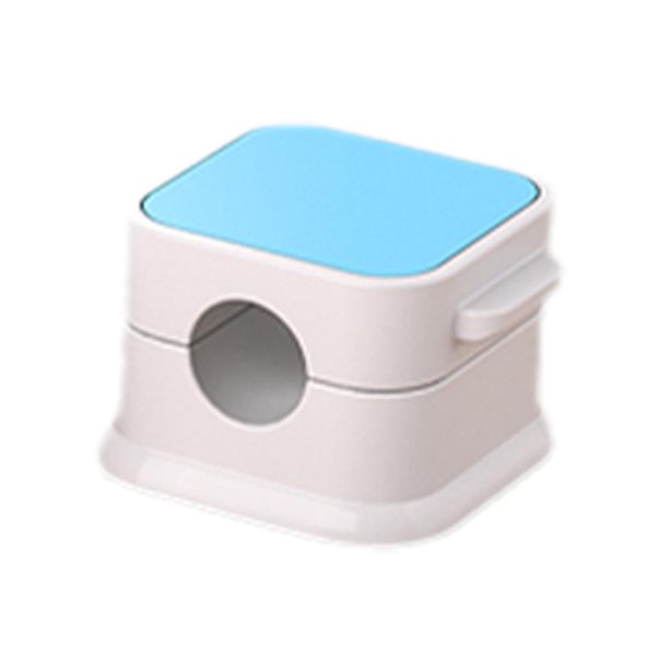 CAIROYAR Organizador de cables con clip magnético y adhesivo ajustable x✨y