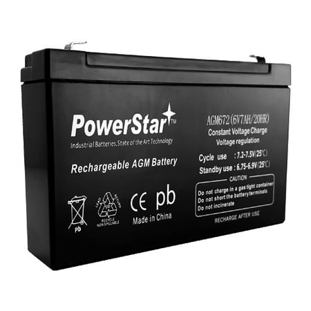 6V 7AH RBC18 Replacement SLA Battery price history on PriceWatchPro
