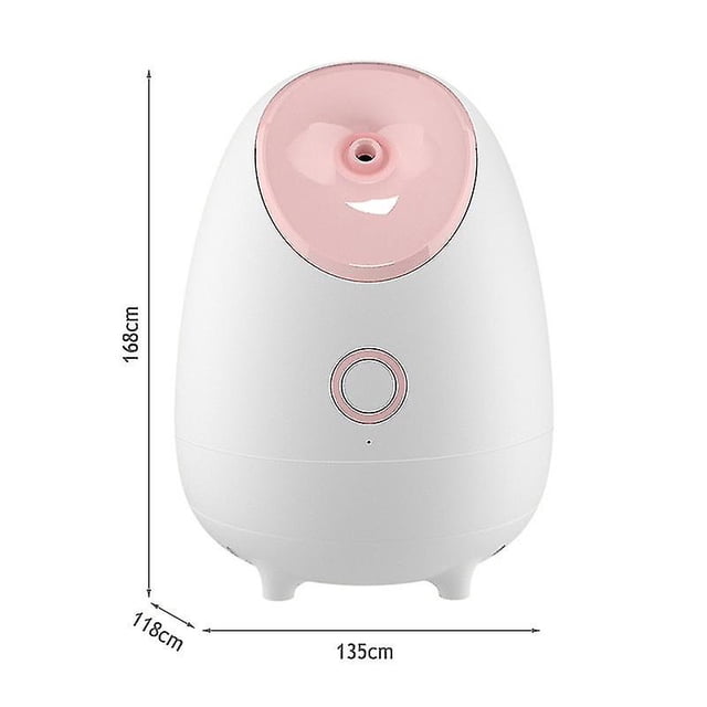 El vaporizador facial limpia e hidrata la piel con niebla caliente y humidificador de 40 a 50 grados centígrados que abre los poros de la piel