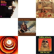 Music Of My Mind & Songs In The Key Of Life & Talking Book & Fulfillingness' First Finale & Hotter Than July [LP Vinyl Bundle]