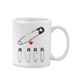 thumbnail image 2 of Cute Safety Pin Set Mug  -Image by Shutterstock,, 2 of 4