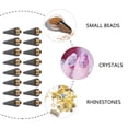 thumbnail image 2 of Pen Picker Tool Professional Replacement Diy Decoration Accessories Art Drill Black Dotting Point Head Rhinestone Parts Rhinestones Salon Tips Painting Use for Tip Pickers Jewelry, 2 of 5