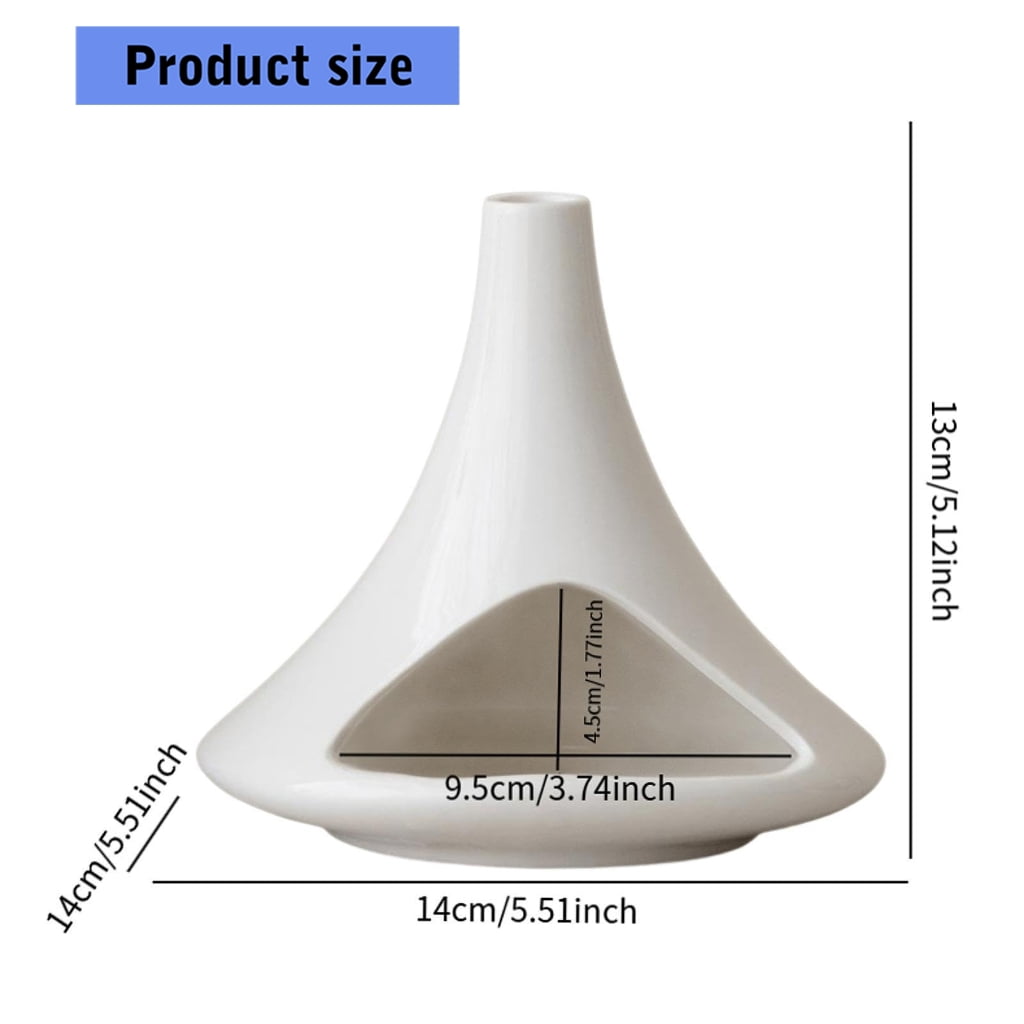 Oasiva Ceramics Smudging Bowl Holder Desktop Incenses Burners For Stick Coils Modern Tabletop Decoration Gift