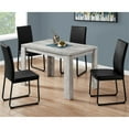 thumbnail image 3 of Pemberly Row 47" x 32" Contemporary Wooden Paneled Dining Table in Gray, 3 of 4