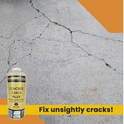 ConSandtrate Concrete Crack Filler - 3 lb. (Single Bottle) for Filling in Concrete Cracks on driveways, walkways and patios.