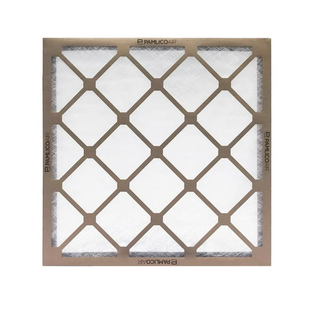 Filtro de aire Pamlico Air Fiberglass 4 MERV 22x22x1 cm, paquete de 12