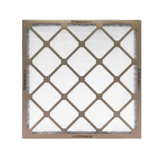 Filtro de aire Pamlico Air Fiberglass 4 MERV 20x25x1 cm, paquete de 12