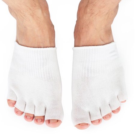 IGIA Lined Compression Toe Separating Socks For Heel Pain Relief