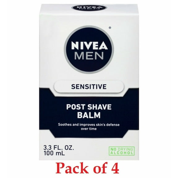 NIVEA FOR MEN Sensitive Post Shave Balm 3.30 oz.
