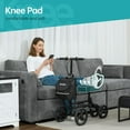 thumbnail image 6 of ELENKER Folding Knee Walker, Lightweight Knee Scooter for Ankle & Foot Injuries, Alternative to Crutches, Black, 6 of 8