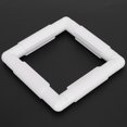 thumbnail image 1 of Embroidery Frame, Square Shape Embroidery Frame DIY Hoop Cross Stitch Craft Tool Handhold Embroidery Hoops Cross Stitch Supplies Rectangle Sewing Plastic Frame for Cross, 1 of 7