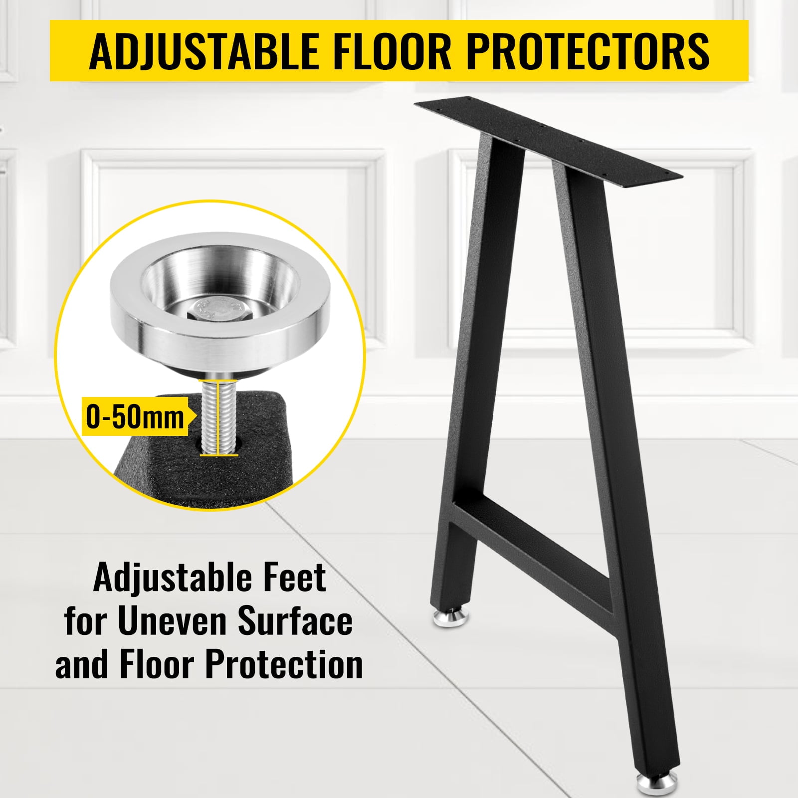 Metal table leg protectors hotsell