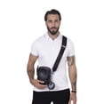 thumbnail image 2 of Bandolera Crossbody Boroni  Damier Negro Con Correa Ajustable, 2 of 6