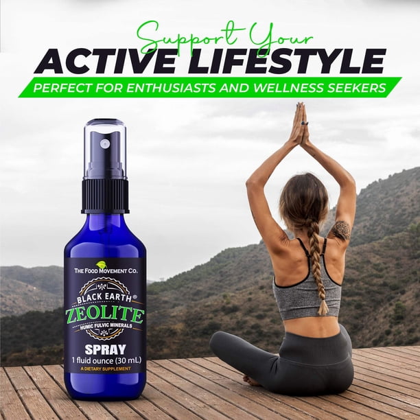 Black Earth Zeolite Spray - Herbal blends for ecommerce - Walmart