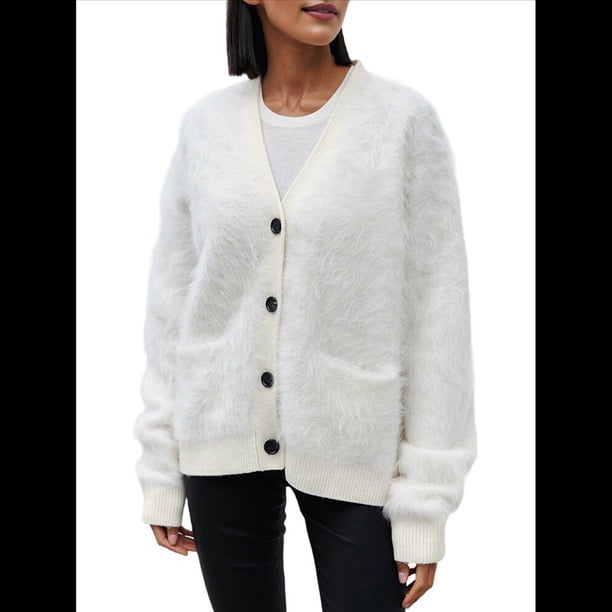 Cárdigan de para Mujer, Estilo Holgado, de Punto Cálido. M