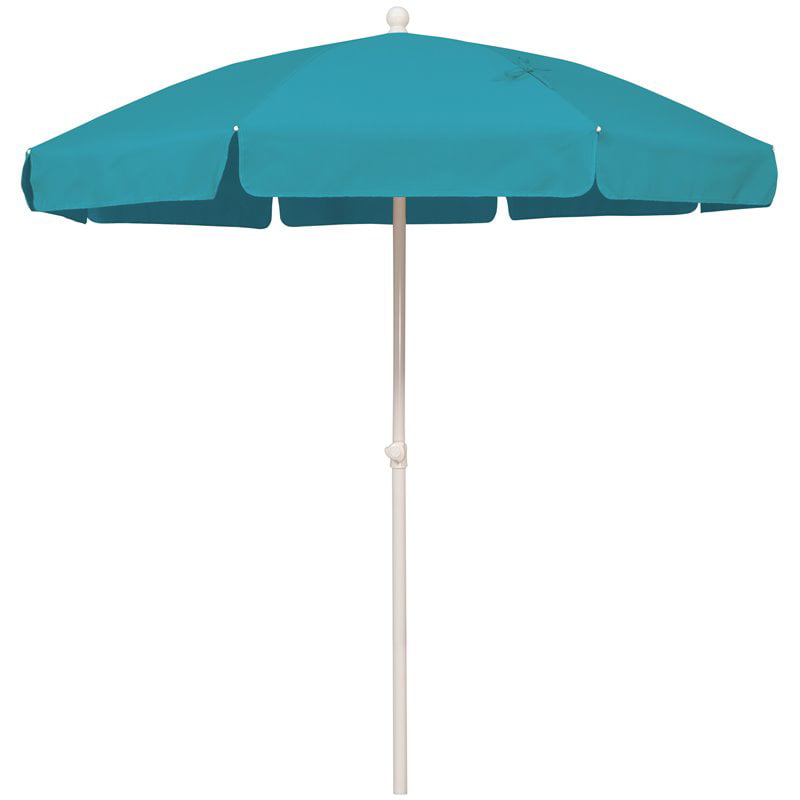 Simply Shade Tahiti 6 5 Polyester, Outdoor Umbrella With Lights And Basement